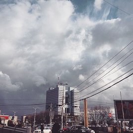 Небо над Домом Советов
