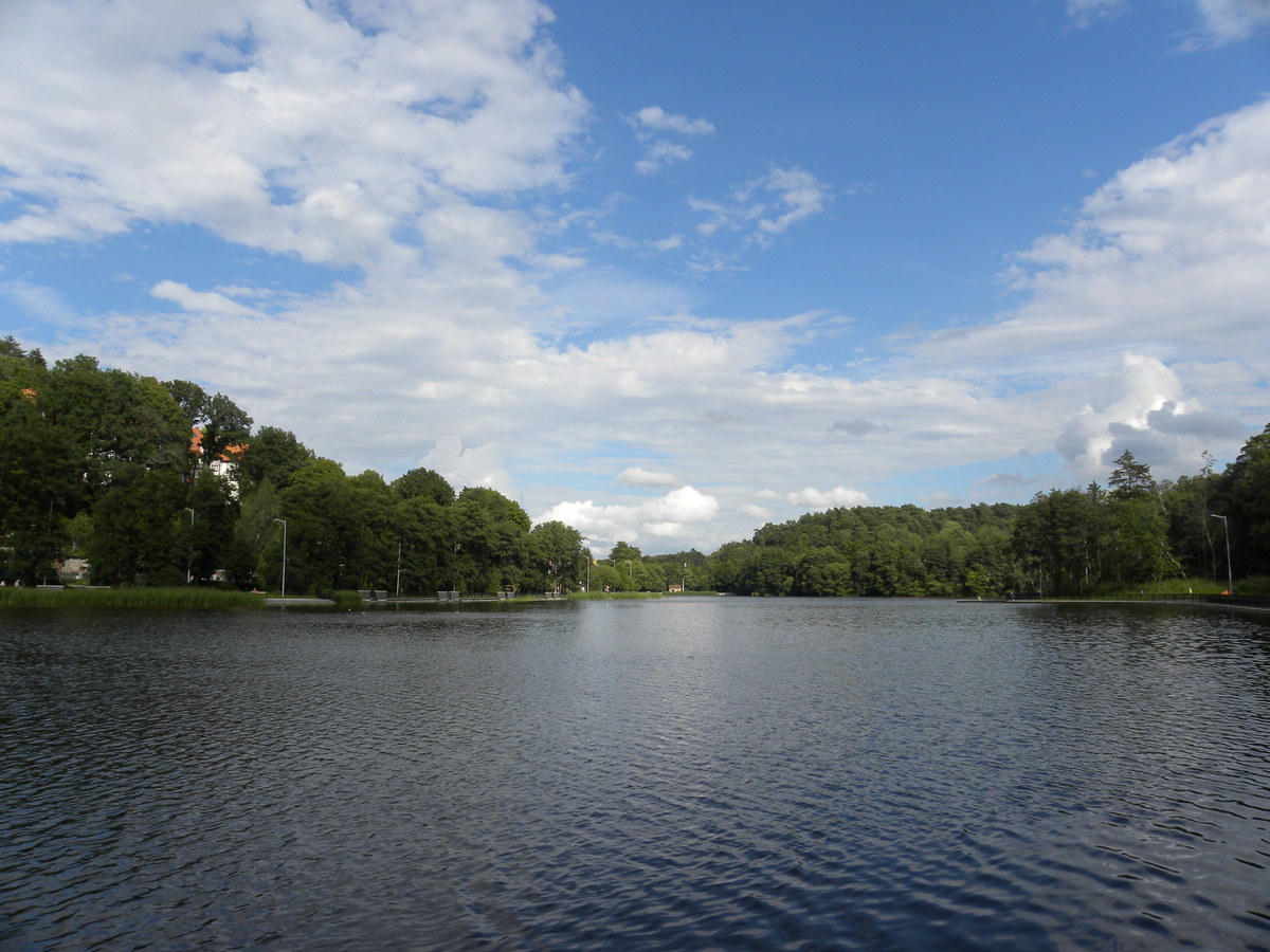 Калининград озеро тихое