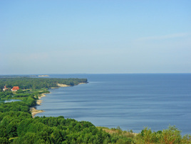 Утро на Куршской косе. п. Морское