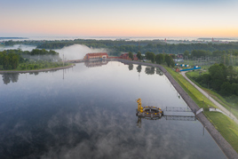 Правдинское водохранилище и Правдинская ГЭС-3